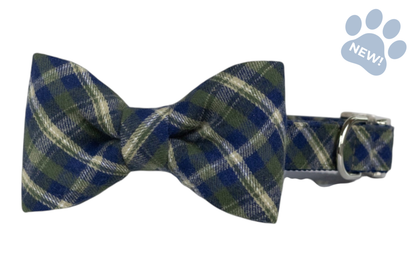 Highlands Plaid Bow Tie Collar