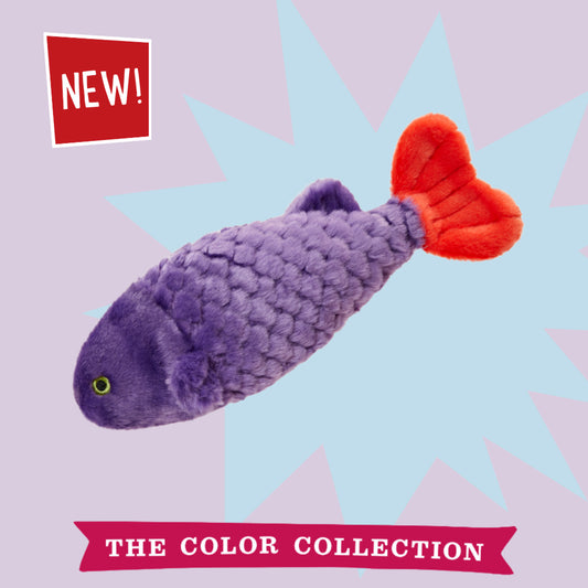 Fluff & Tuff™ "Cici Tropical Fish" Dog Toy - Crew LaLa