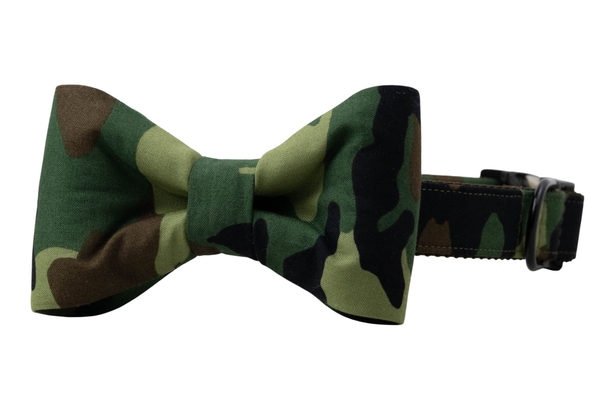 New Recruit Camo Bow Tie Collar