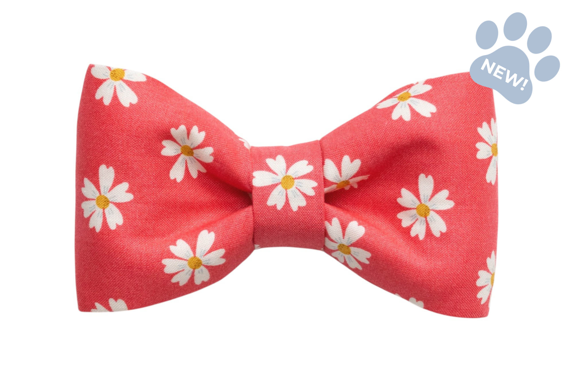 Coral Daisies Bow Tie - Crew LaLa