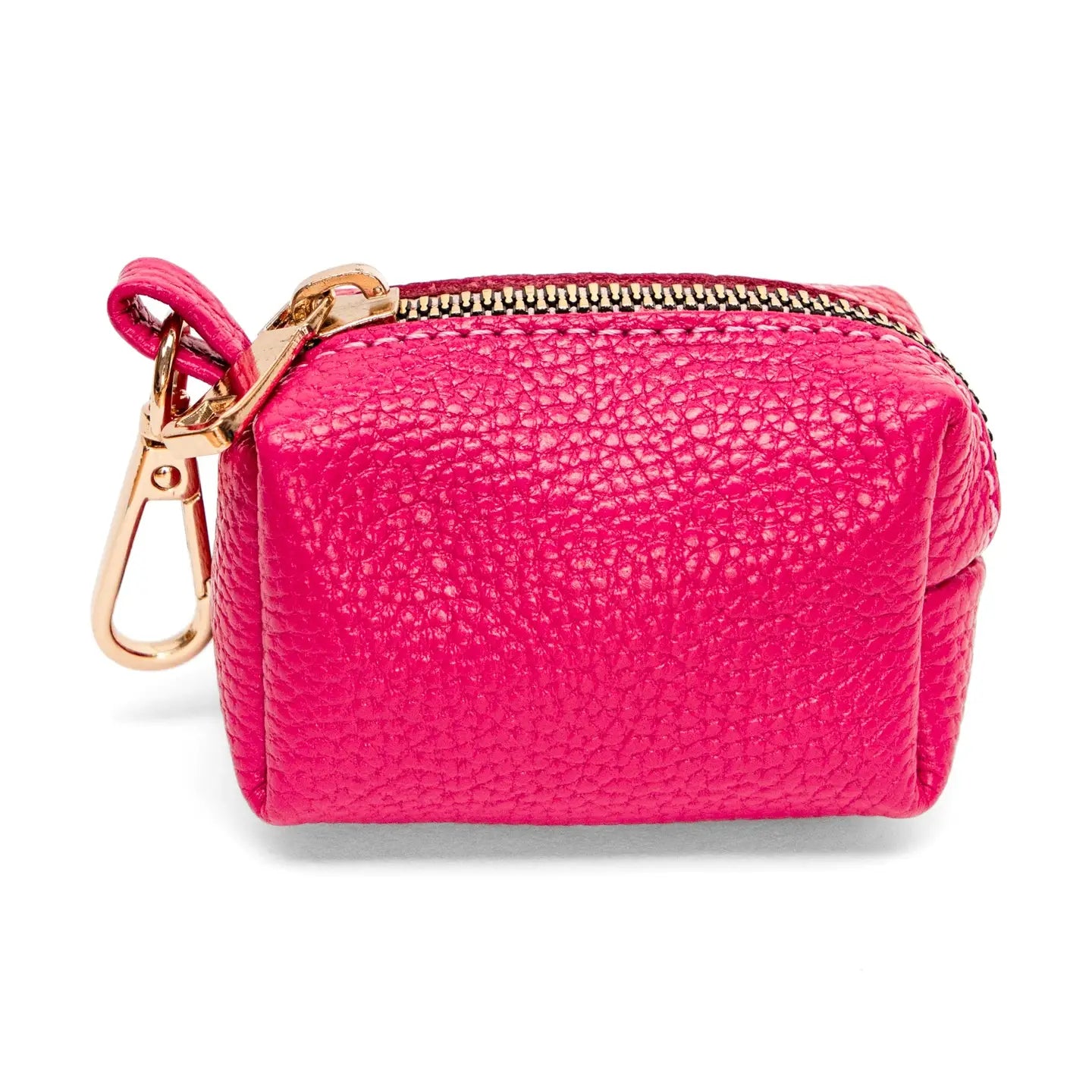 Leather Waste Bag Holder-Hibiscus