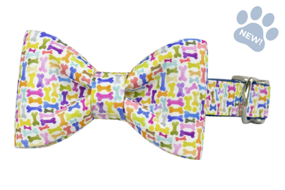 Puppy Party Bow Tie Collar
