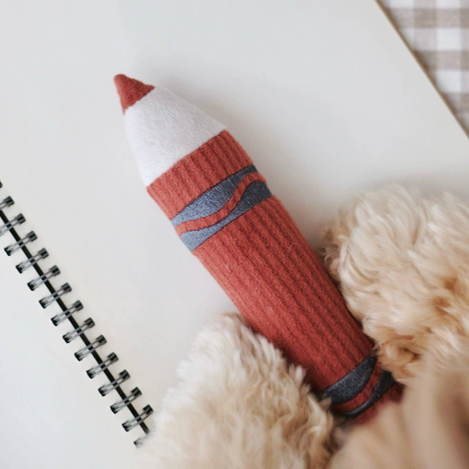 CRAYONS // ENRICHMENT DOG TOY // Squeaky + Snuffle Set - Crew LaLa