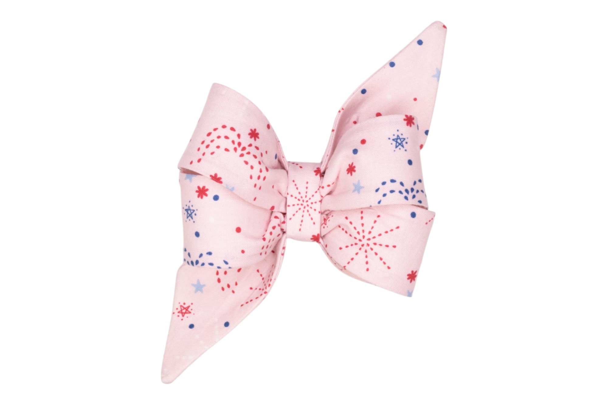 Pink Fireworks Belle Bow
