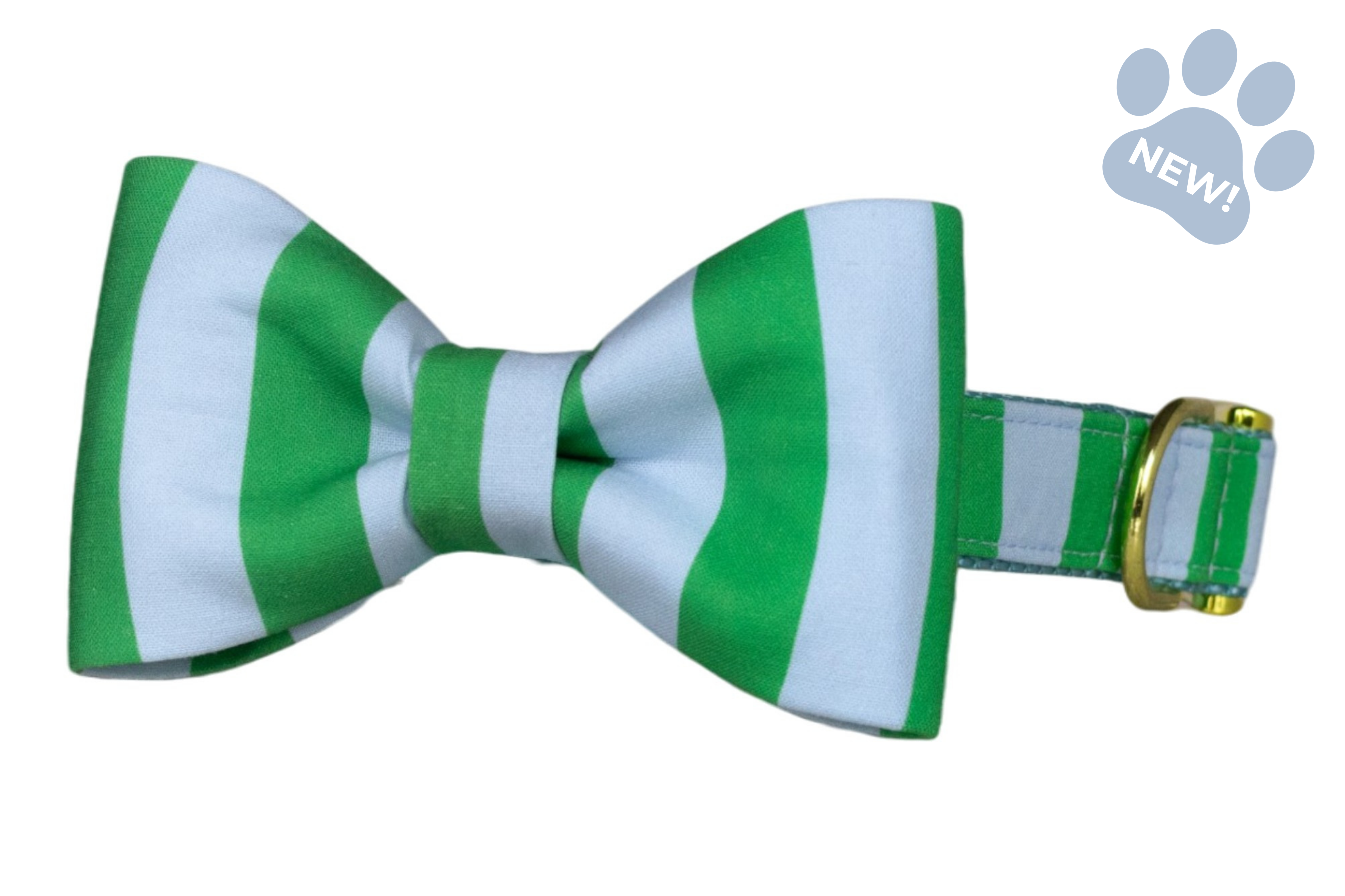 Cabana Stripes Bow Tie Collar