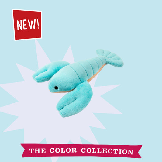 Fluff & Tuff™ "Rachel Mini Lobster" Dog Toy - Crew LaLa