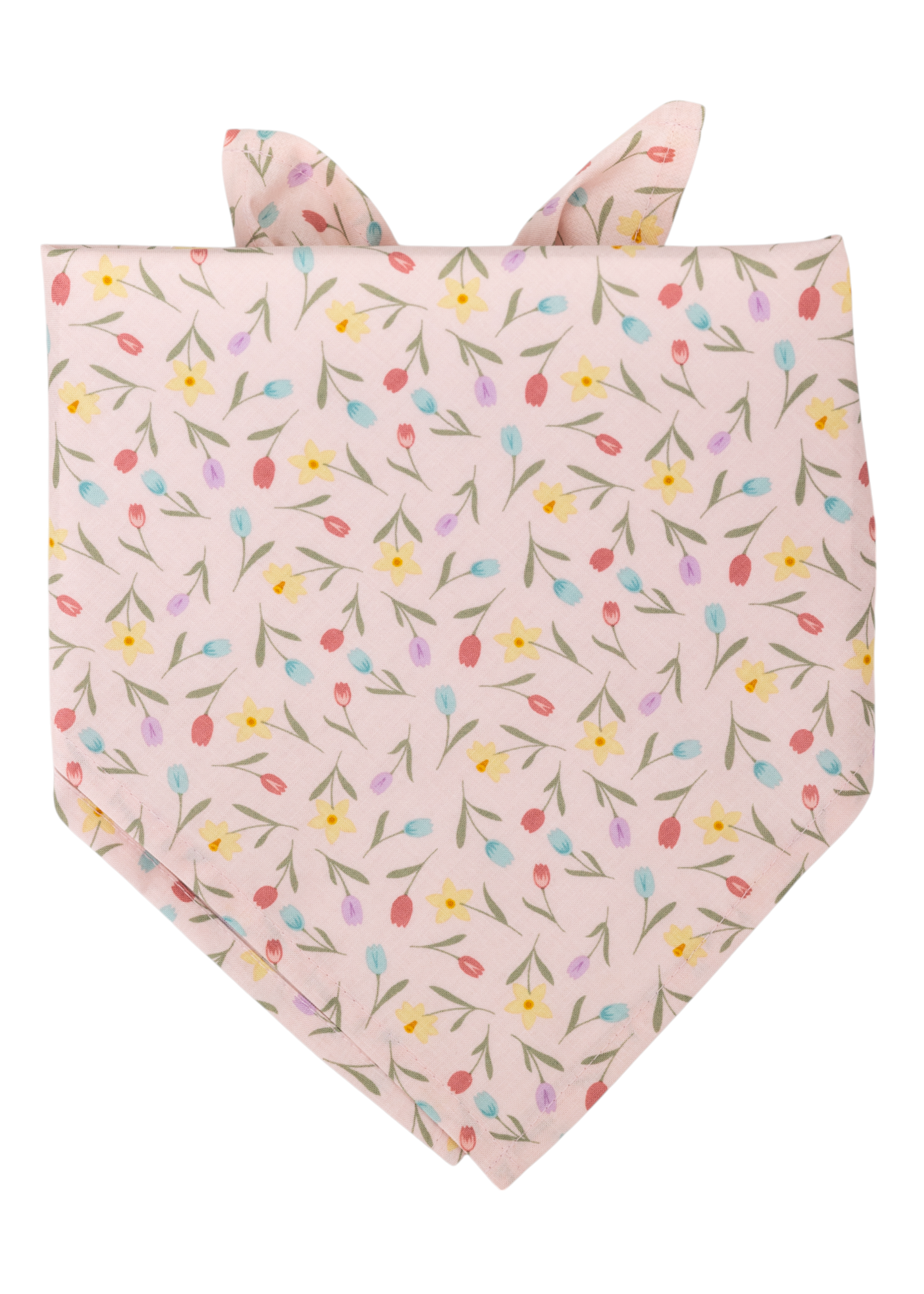 Rosy Tulips Dog Bandana - Crew LaLa