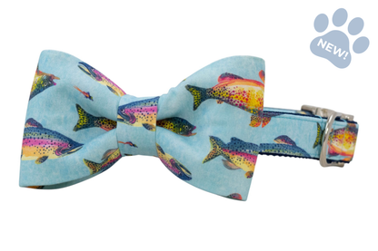 Colorful Catch Bow Tie Collar - Crew LaLa