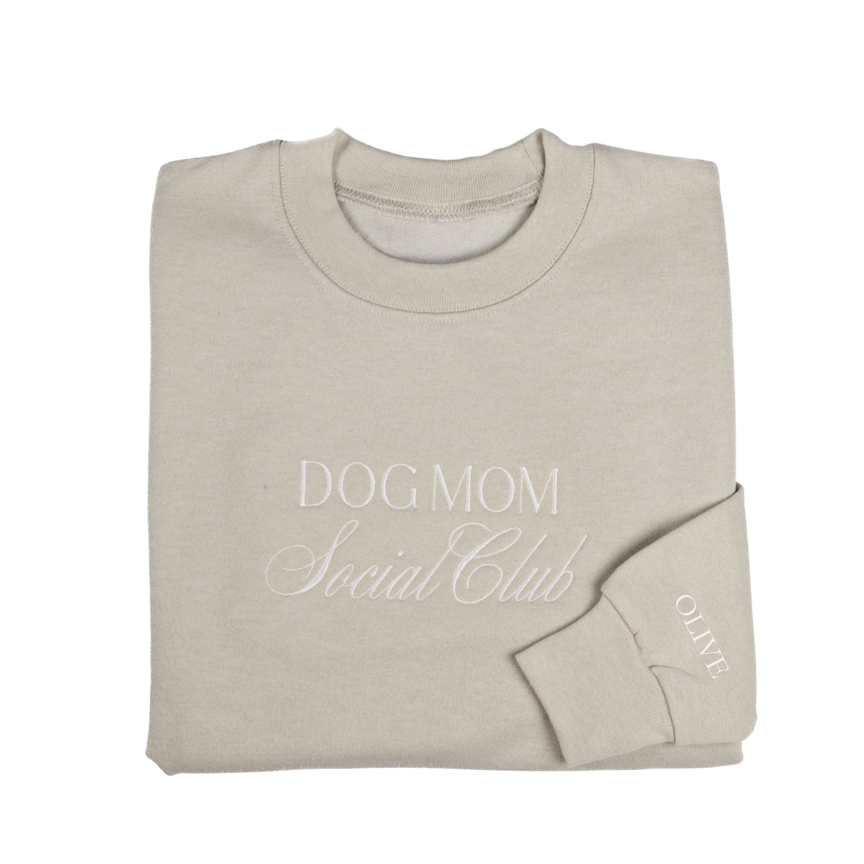 Drink Wine & Pet My Dog Sweatshirt - Crew LaLa