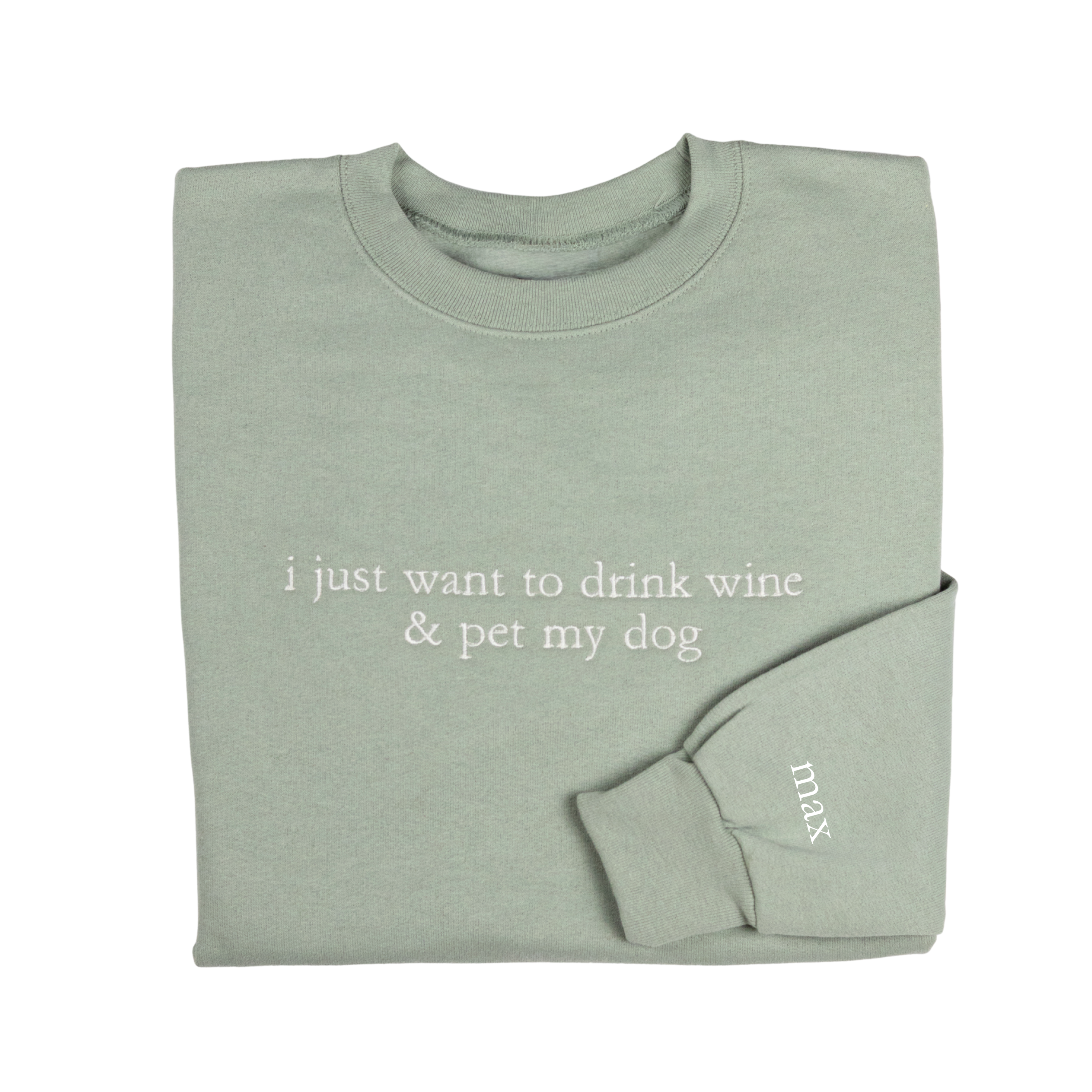 Ask Me About My Dog Sweatshirt - Crew LaLa