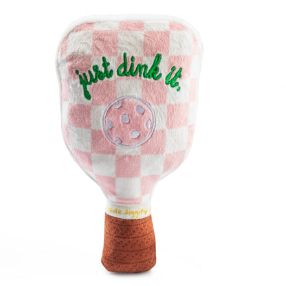Pink Checker Pickleball Paddle by Haute Diggity Dog - Crew LaLa
