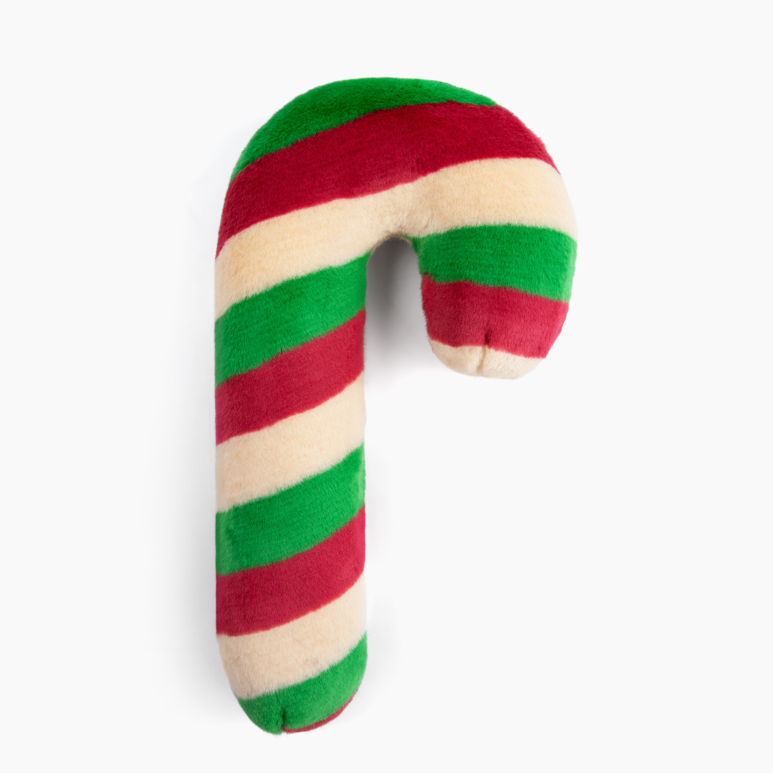 Fluff & Tuff™ "Medium Candy Cane" Dog Toy - Crew LaLa