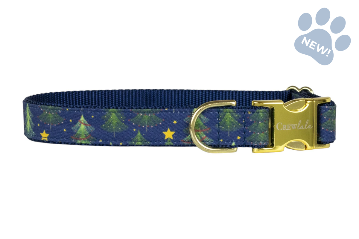 Festive Forest Dog Collar