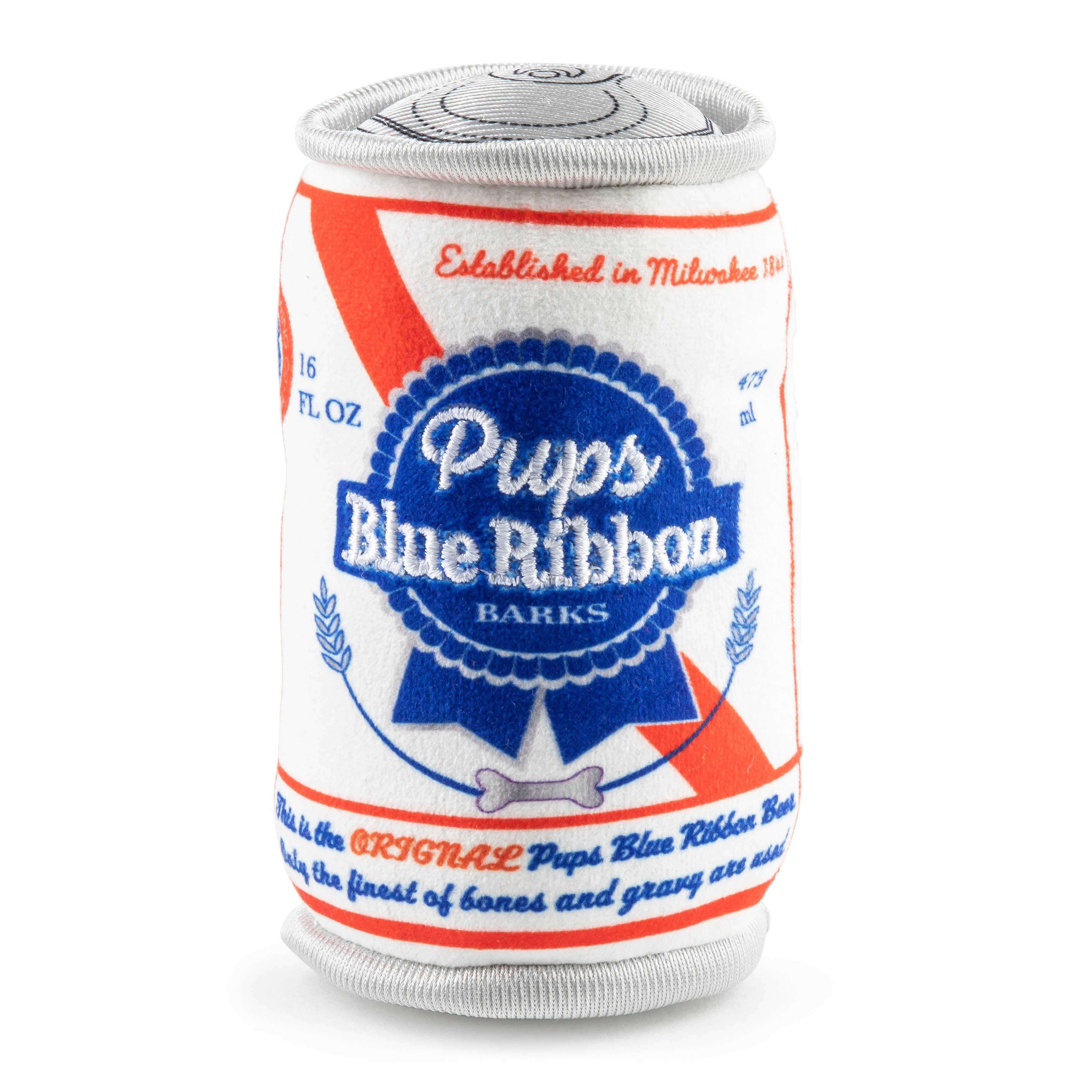Pups Blue Ribbon Squeaker Dog Toy - Crew LaLa