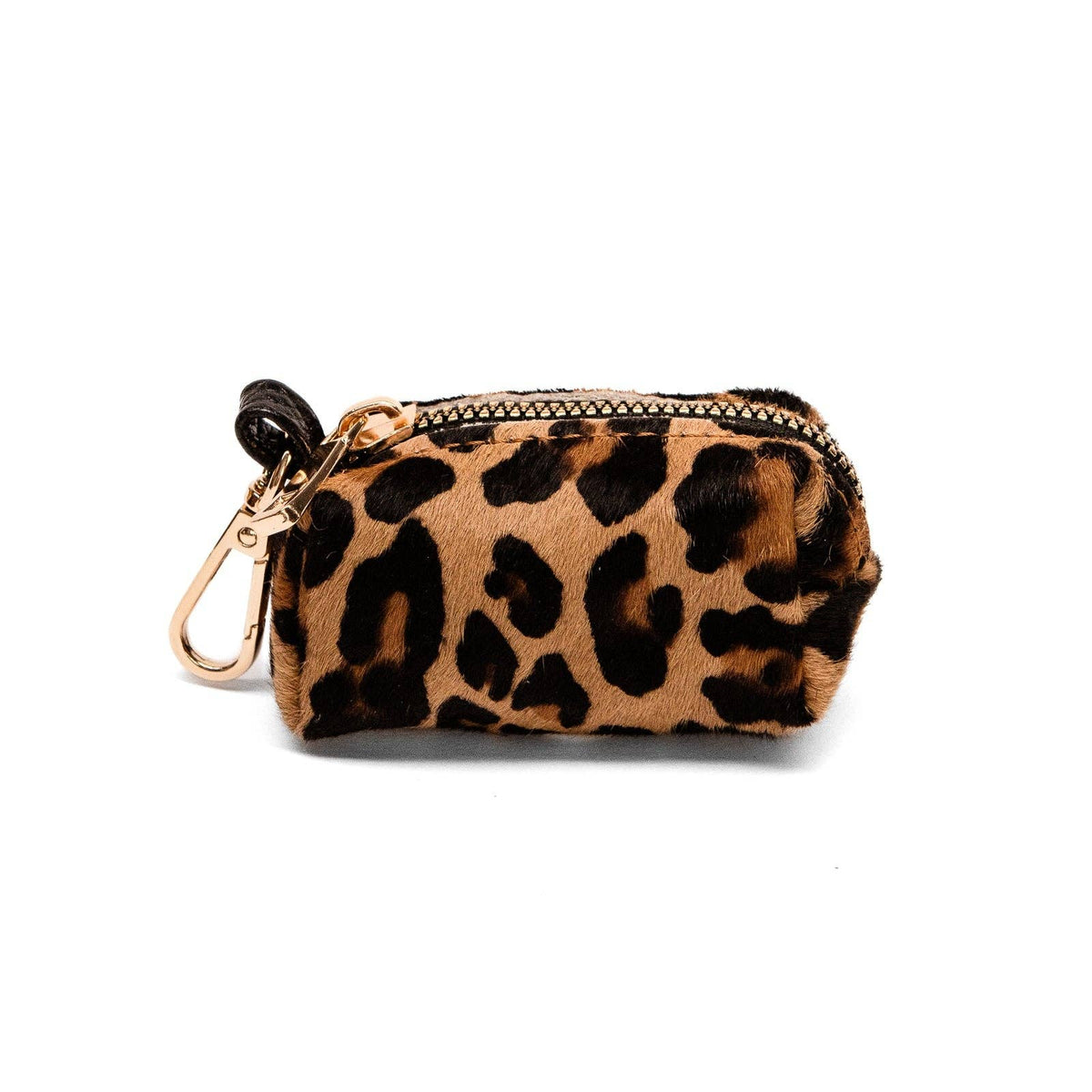 Leopard Fur Waste Bag Case