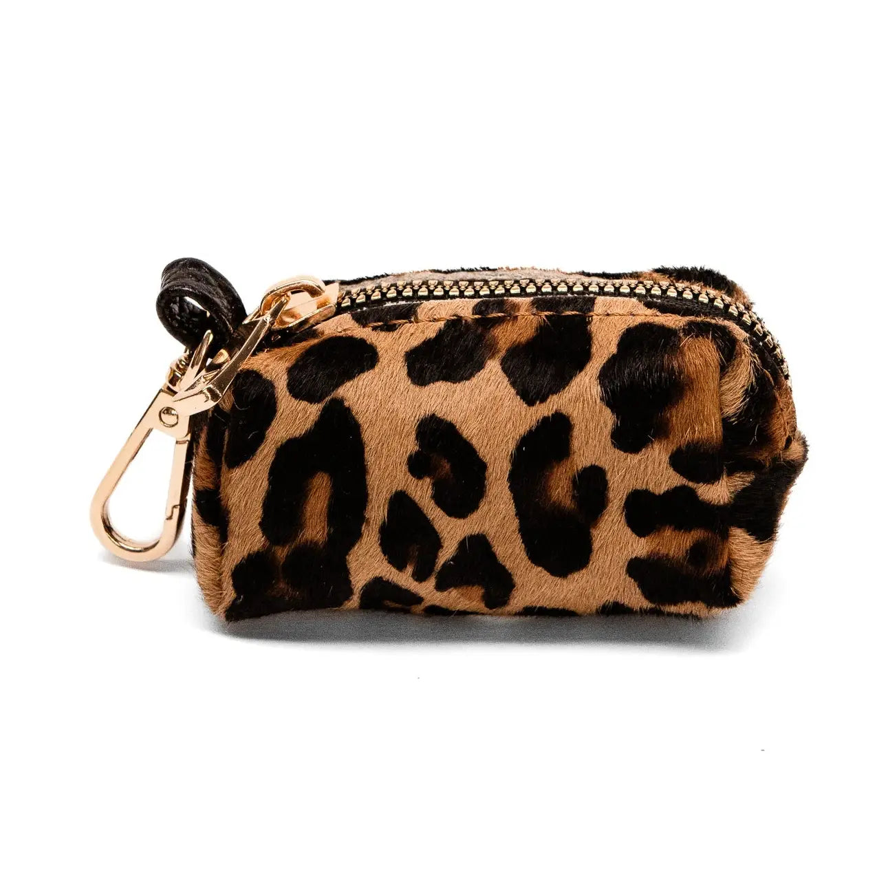 Leather Waste Bag Holder-Leopard