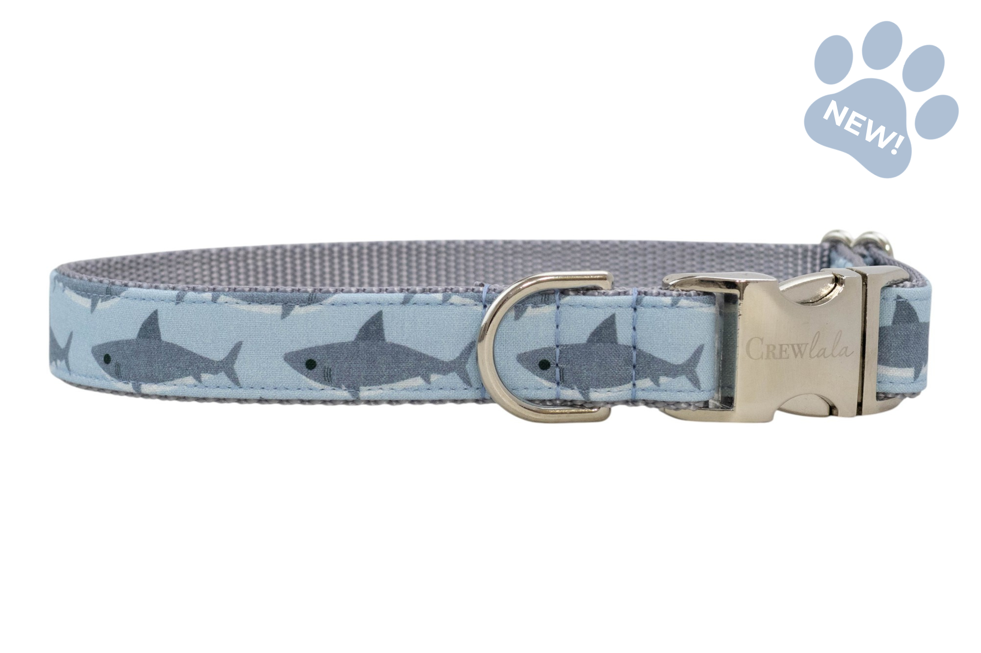 Shark Tails Dog Collar - Crew LaLa