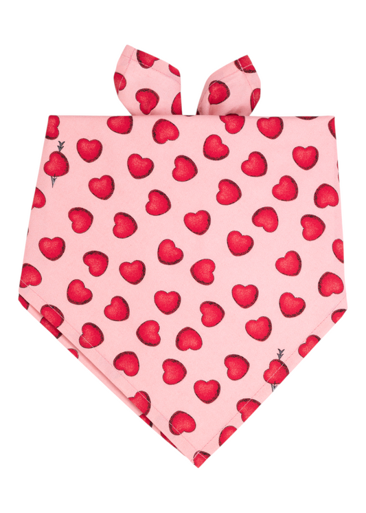 Cupids Arrow Dog Bandana