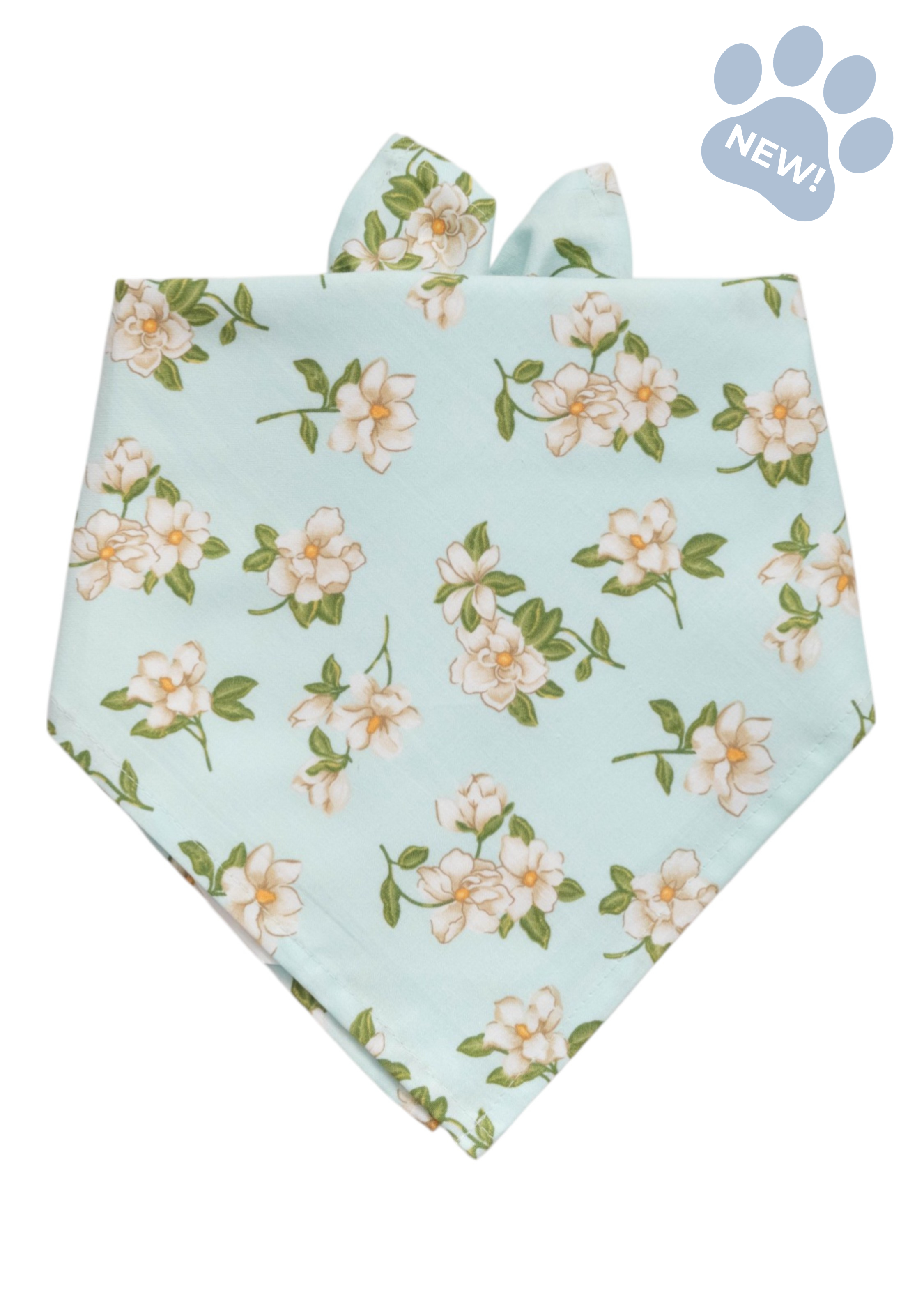 Sky Magnolia Dog Bandana - Crew LaLa