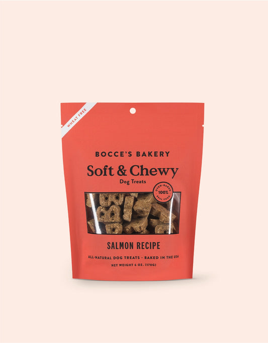 Bocce's Salmon Soft & Chewy Dog Treats