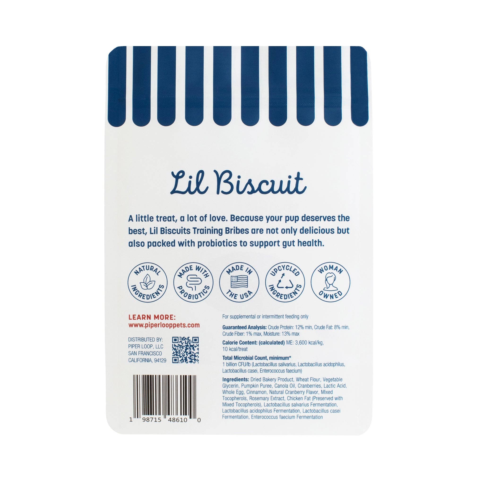 Lil Biscuit Chewy Pumpkin & Cranberry