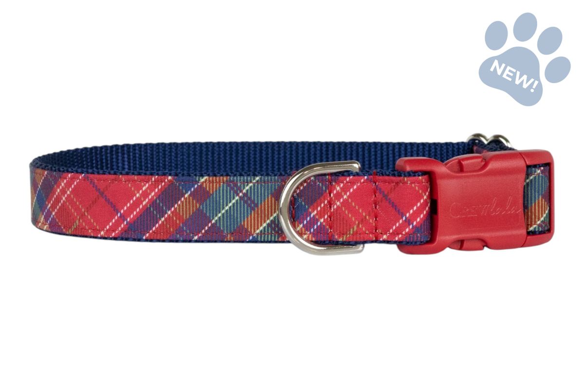 McCallister Plaid Dog Collar