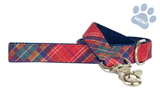 McCallister Plaid Dog Leash