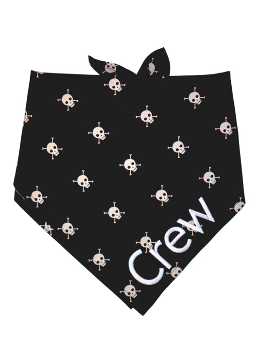 Bad Bones Dog Bandana - Crew LaLa