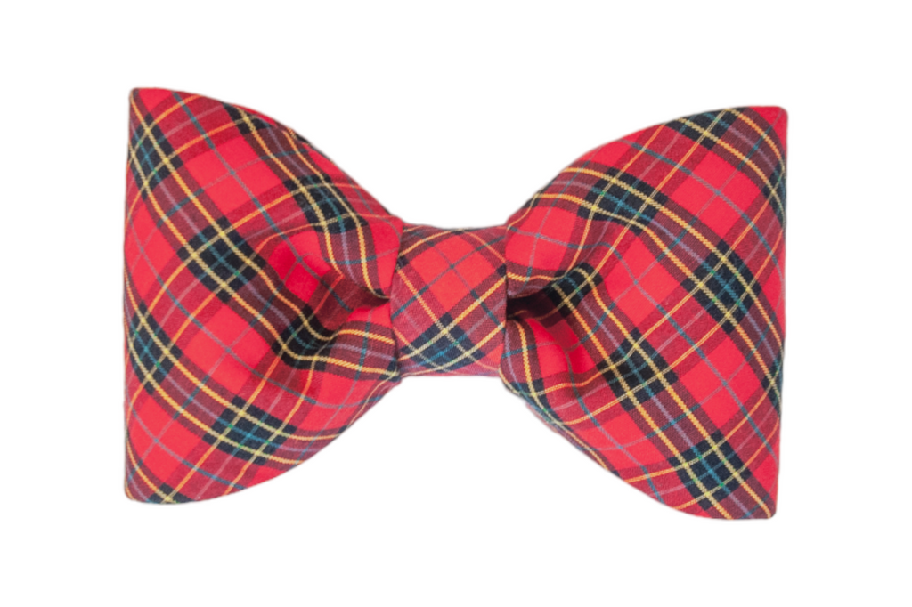 Beaufain Plaid Bow Tie