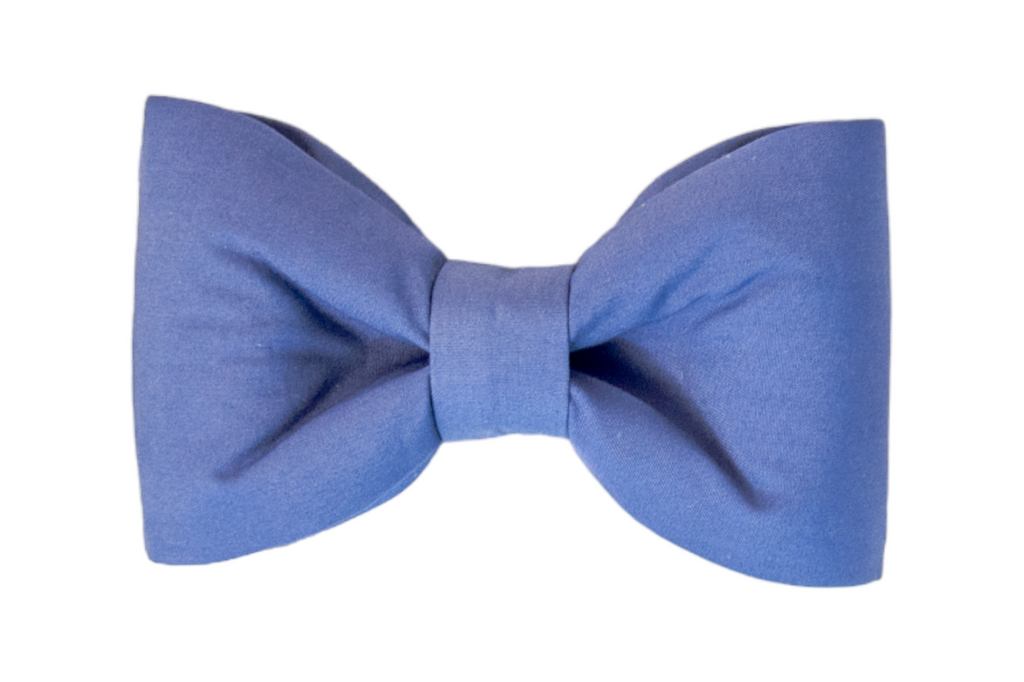 Berry Blue Bow Tie