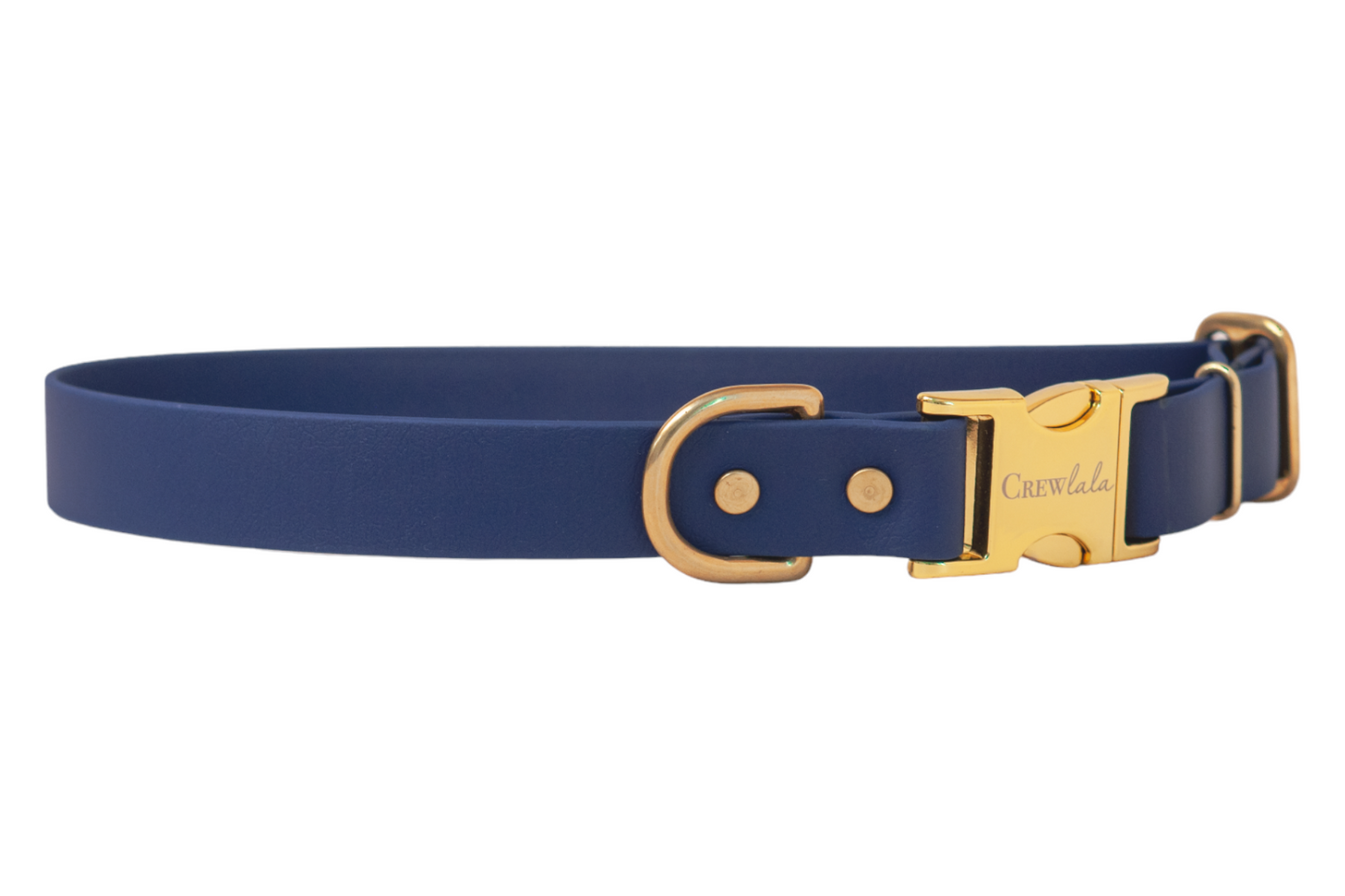 Navy Biothane Collar