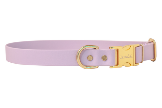 Lavender Biothane Collar