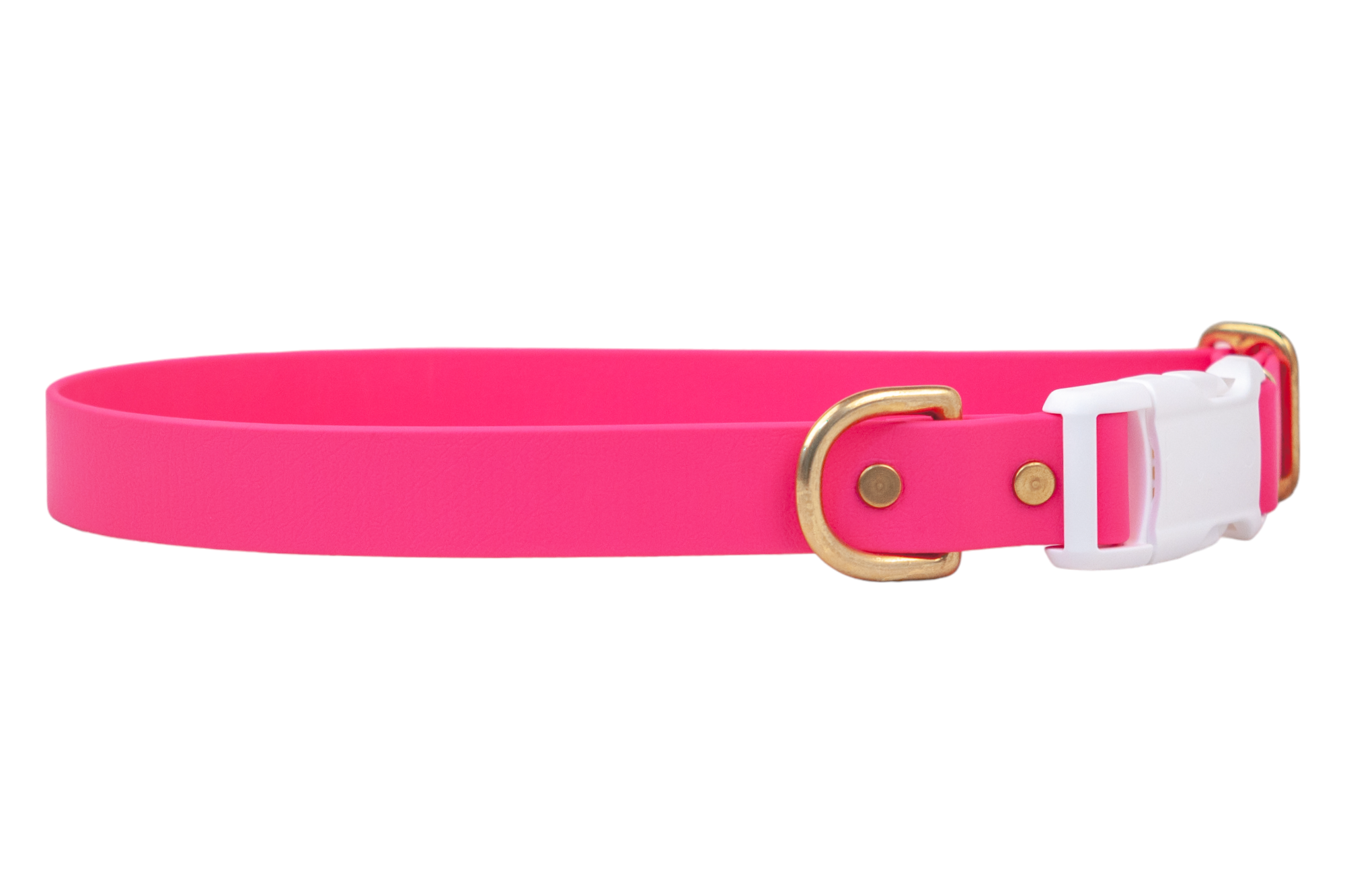 Hot Pink Biothane Collar - Crew LaLa