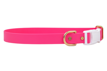 Hot Pink Biothane Collar - Crew LaLa