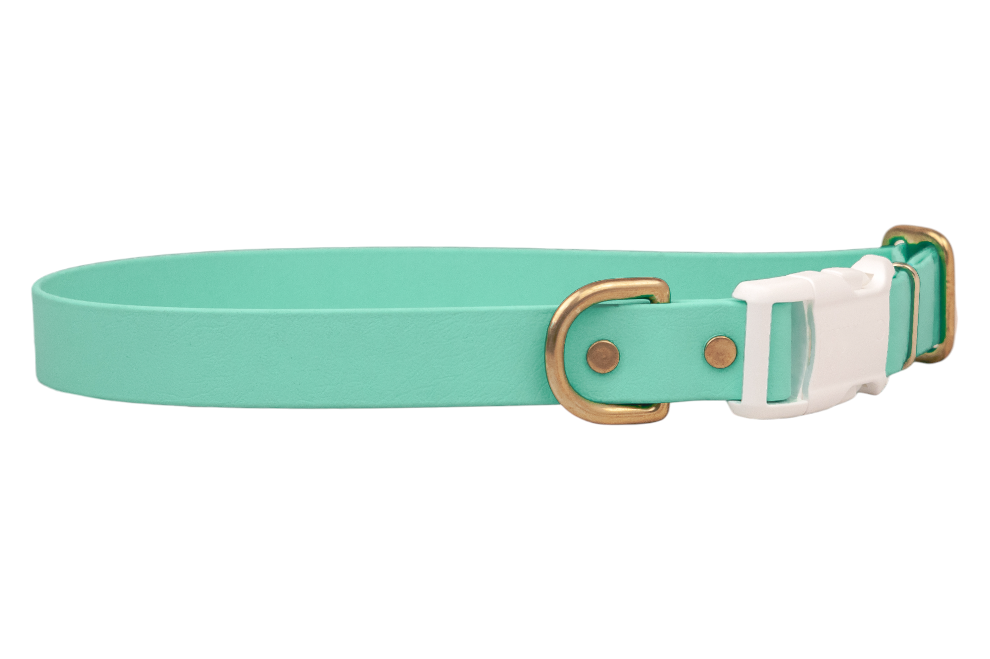 Seafoam Biothane Collar - Crew LaLa