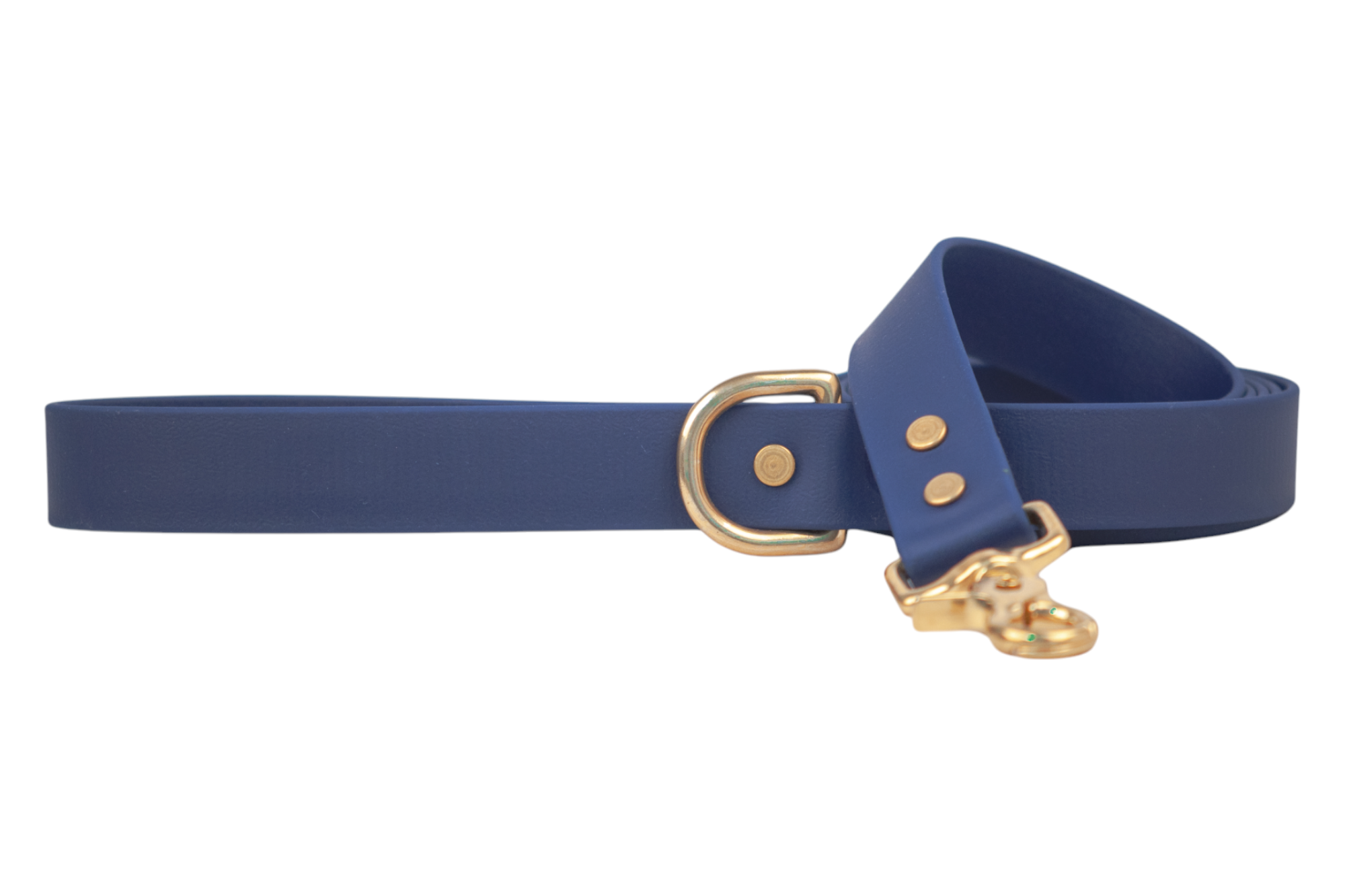 Navy Biothane 5' Leash - Crew LaLa