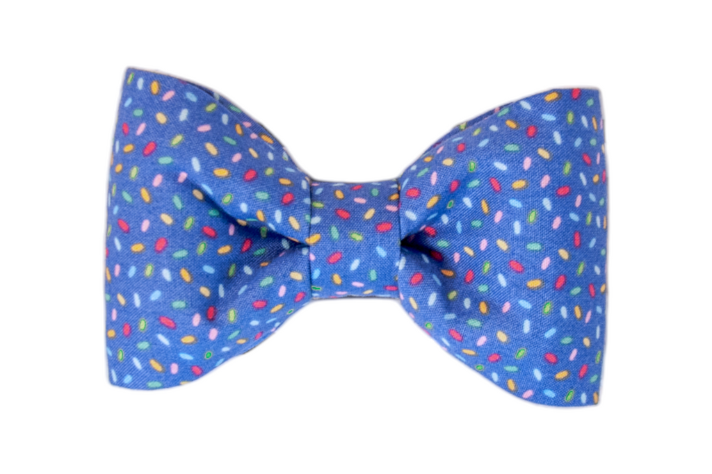Blueberry Sprinkles Bow Tie