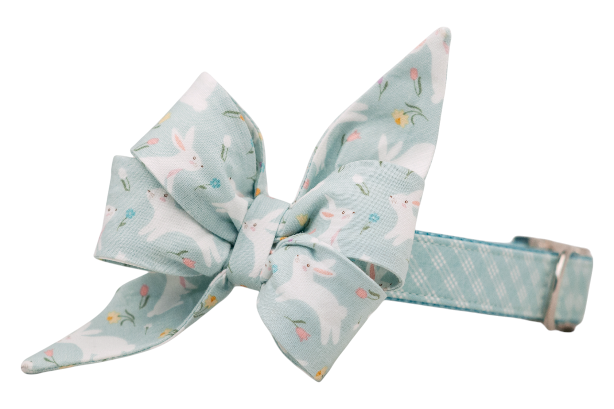 Bunny Tales Belle Bow Dog Collar - Crew LaLa