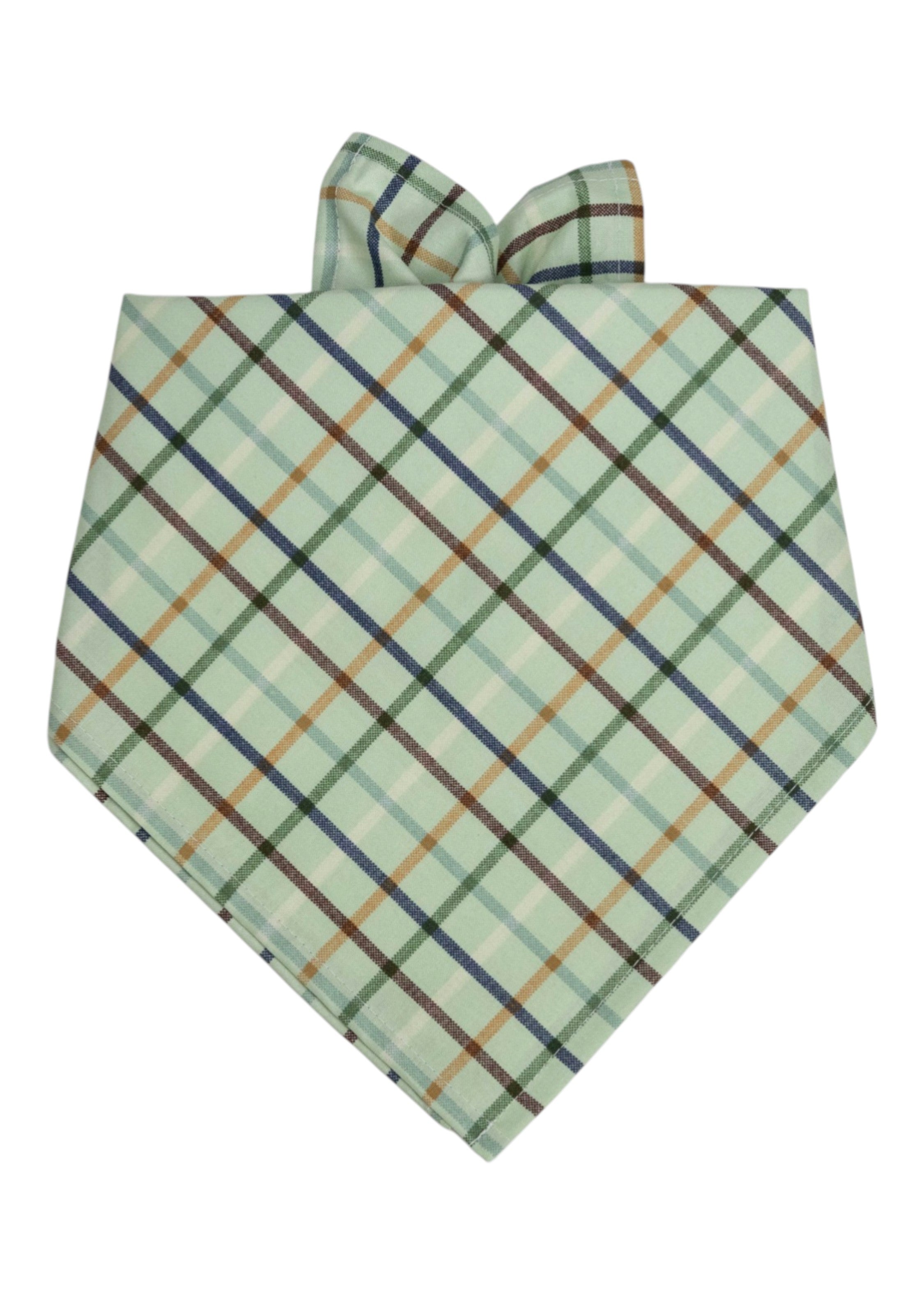 Big Bear Plaid Dog Bandana - Crew LaLa