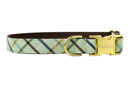 Big Bear Plaid Belle Bow Collar - Crew LaLa