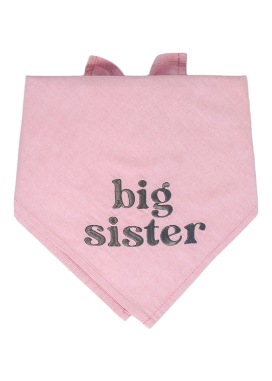 Big Sister Dog Bandana - 3 Styles! - Crew LaLa