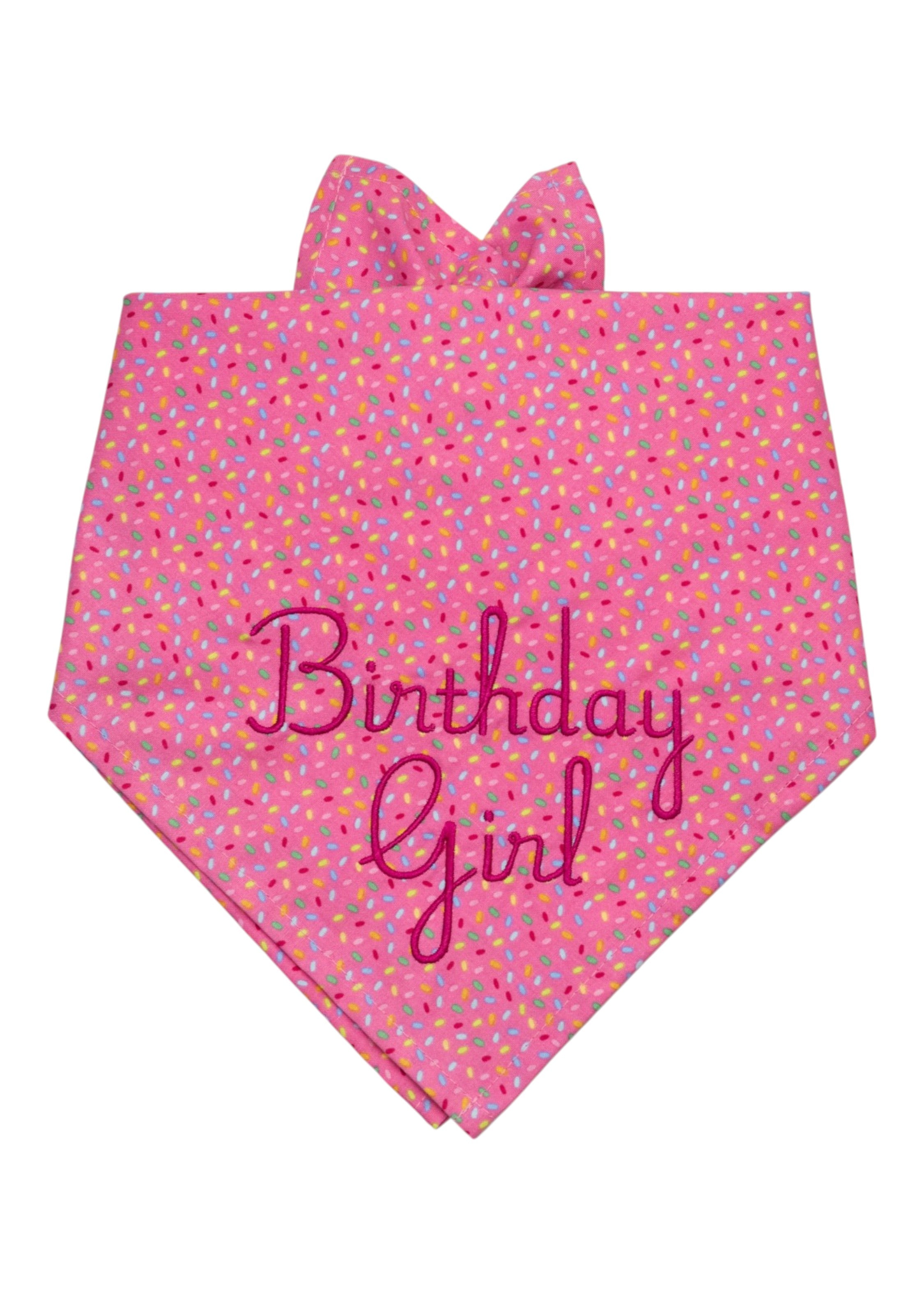 Birthday Girl Dog Bandana - Crew LaLa