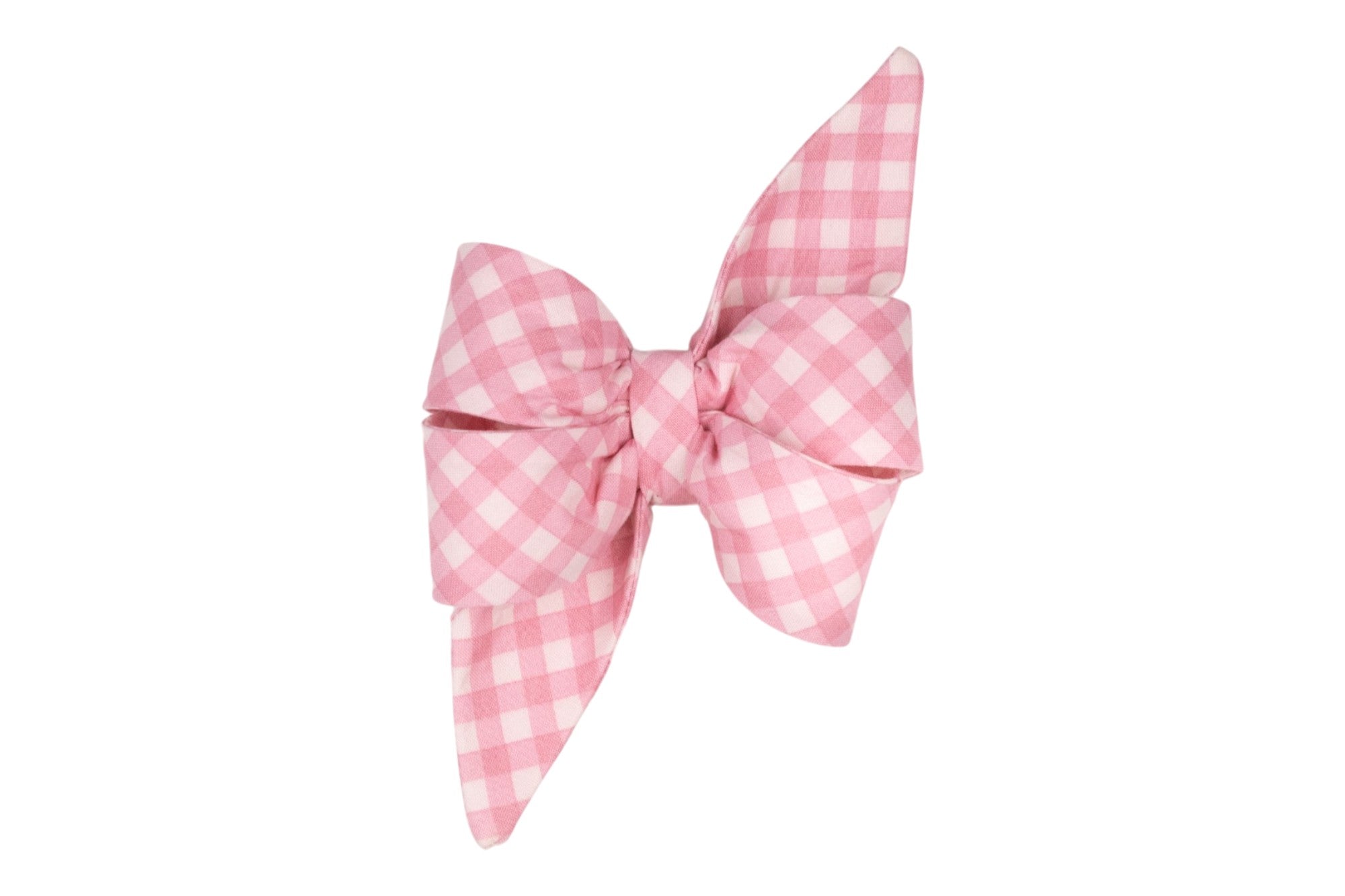 Blush and Bashful Picnic Plaid Belle Bow