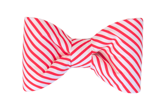 Candy Cane Stripe Bow Tie - Crew LaLa