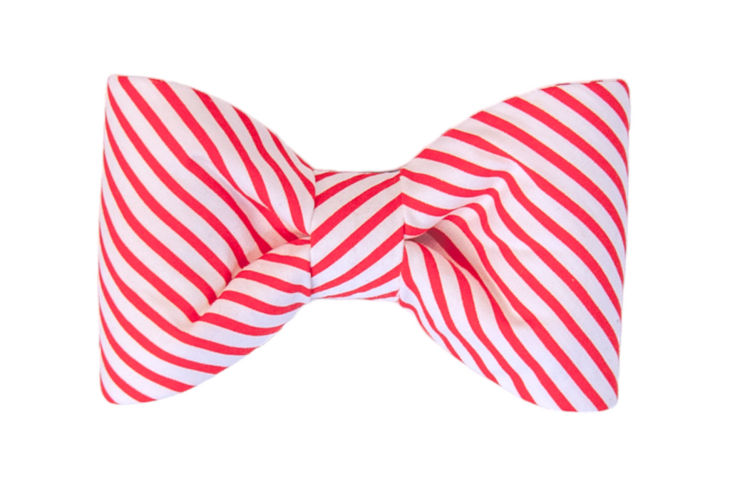 Candy Cane Stripe Bow Tie