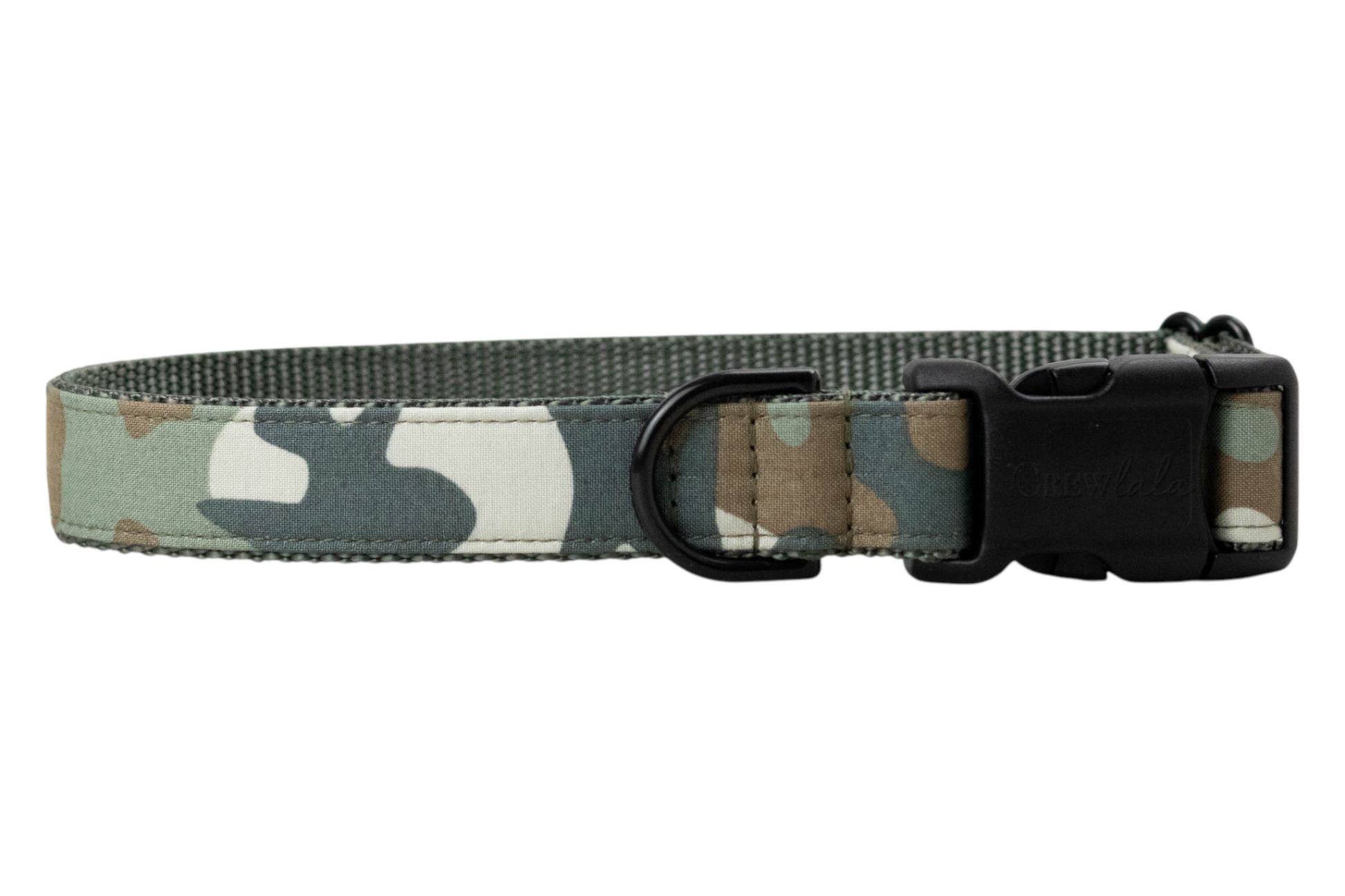 Low Country Camo Belle Bow Dog Collar - Crew LaLa