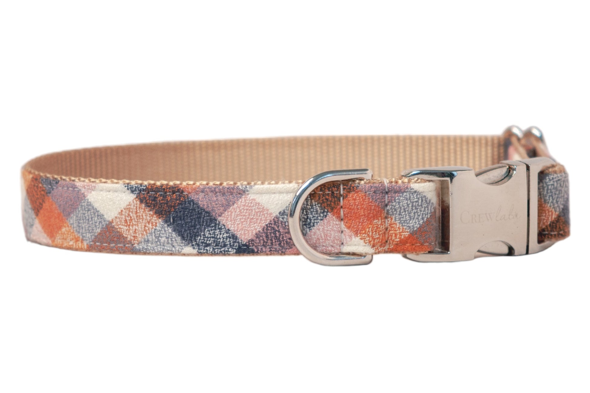 Aspen Flannel Dog Collar - Crew LaLa