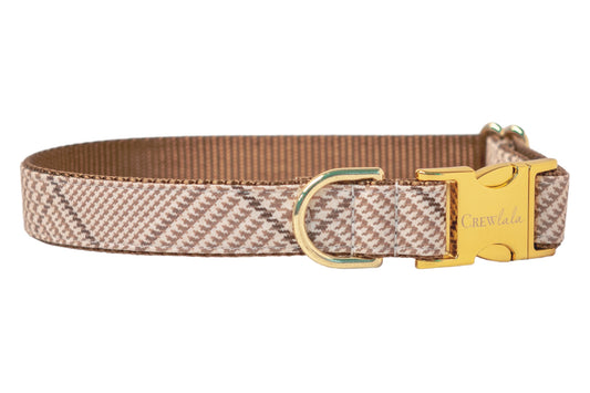 Windsor Plaid Dog Collar - Crew LaLa