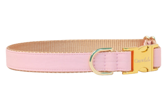 Blush Pink Dog Collar - Crew LaLa