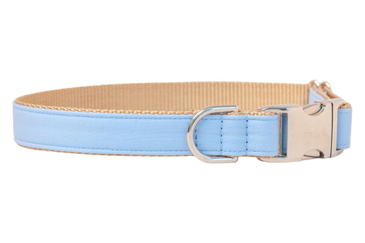 Carolina Blue Dog Collar - Crew LaLa